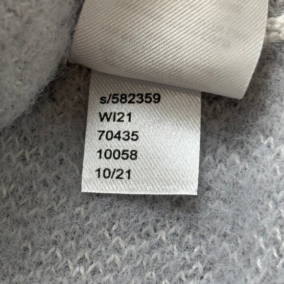 NWT Ann Taylor Petite Jacquard Leopard Knit Skirt in Gray/White Size XSP - Picture 7 of 7